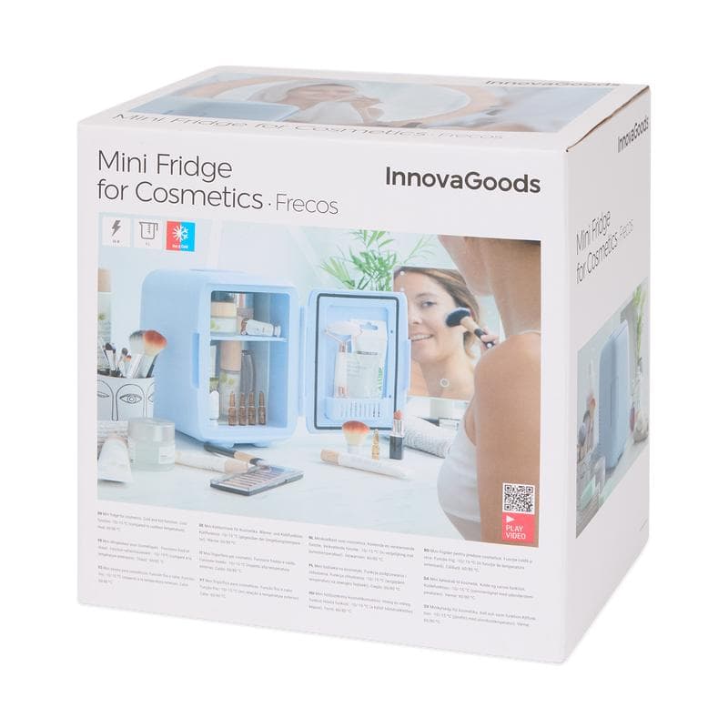 Mini frigo cosmétique - bleu clair