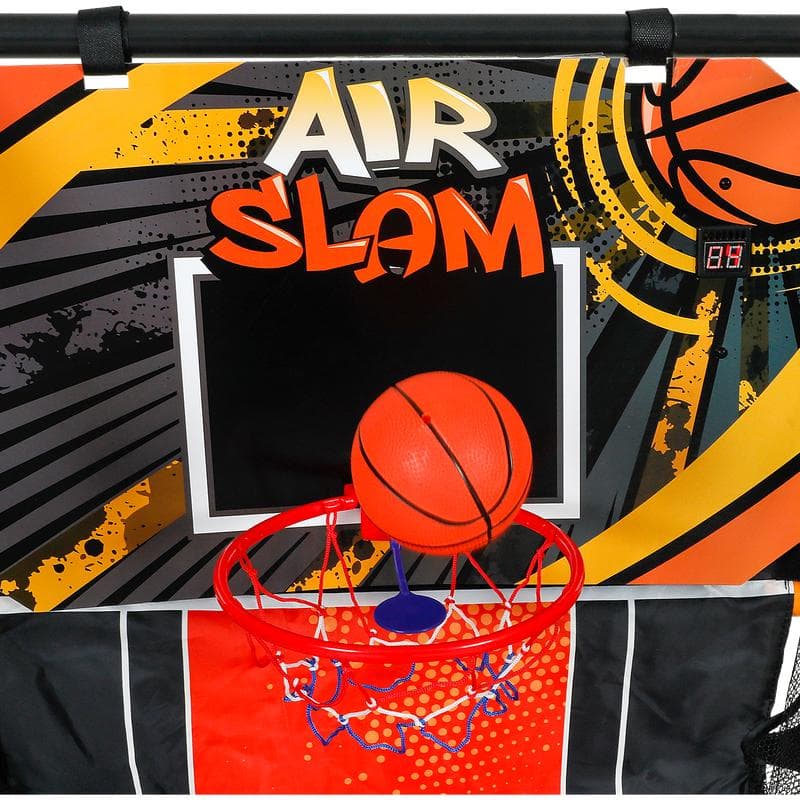 Basketbalspel met scorebord