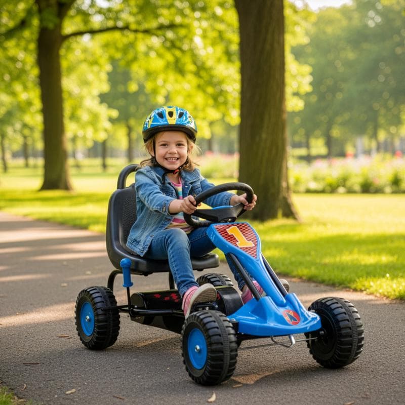 Skelter met handrem – in gebruik park