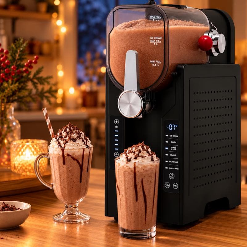 Machine à granités et milkshake