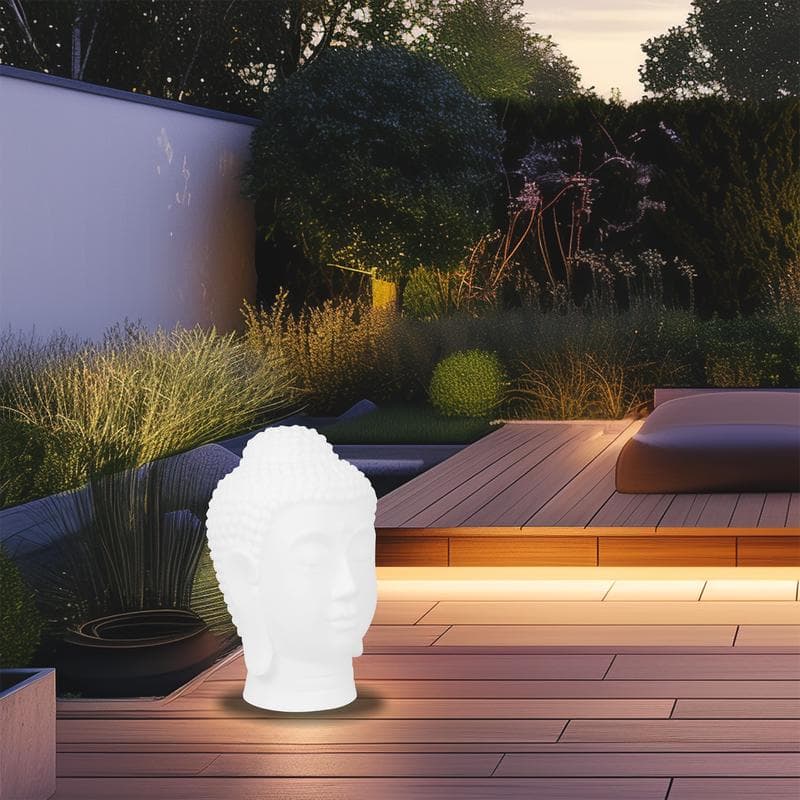 XXL Solar Buddha lamp