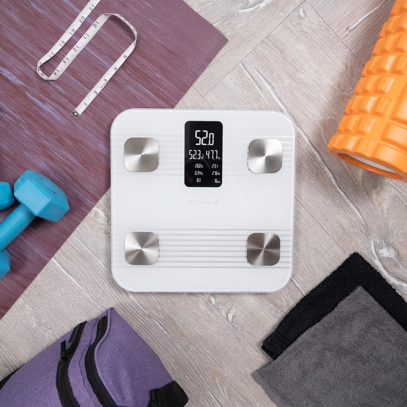 Silvergear smart personenweegschaal - in de sportschool