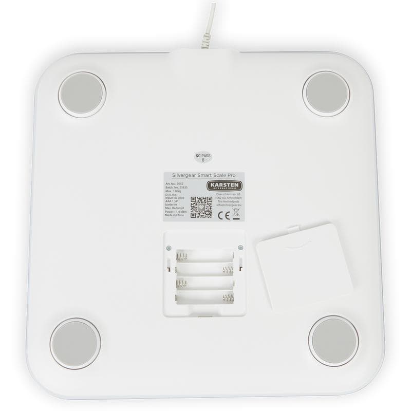 Pèse-personne connecté Silvergear