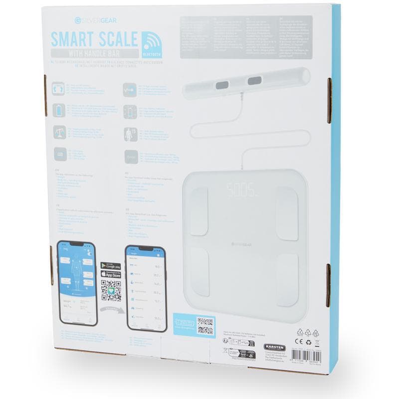 Pèse-personne connecté Silvergear