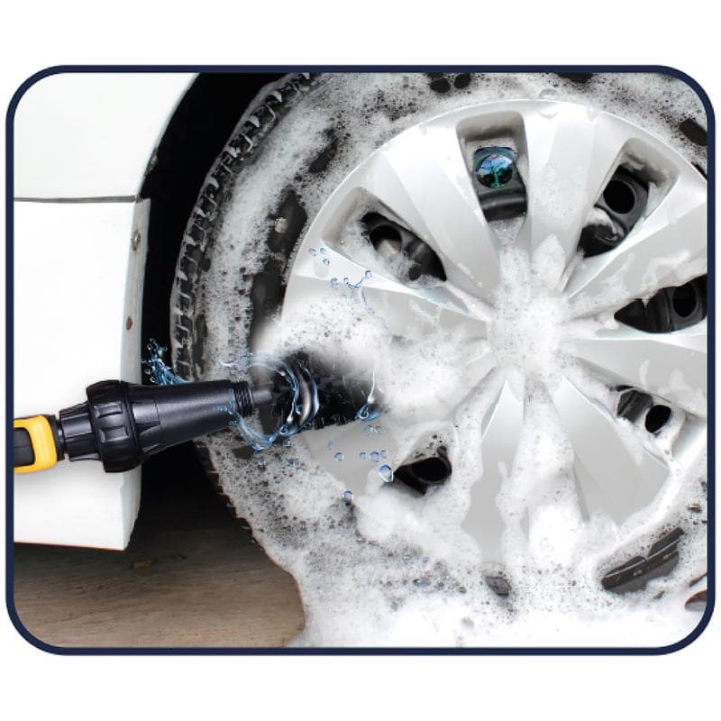 CleanRite roterende tuinslangborstels