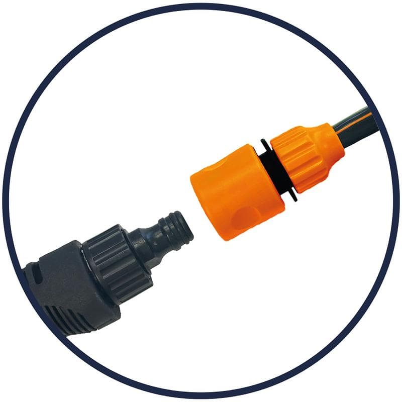 CleanRite roterende tuinslangborstels