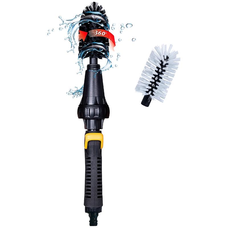 CleanRite roterende tuinslangborstels