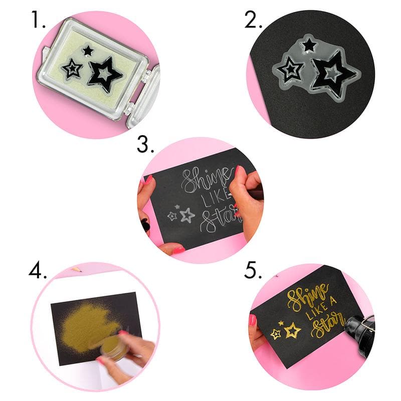 Crafts & Co embossing stempelset