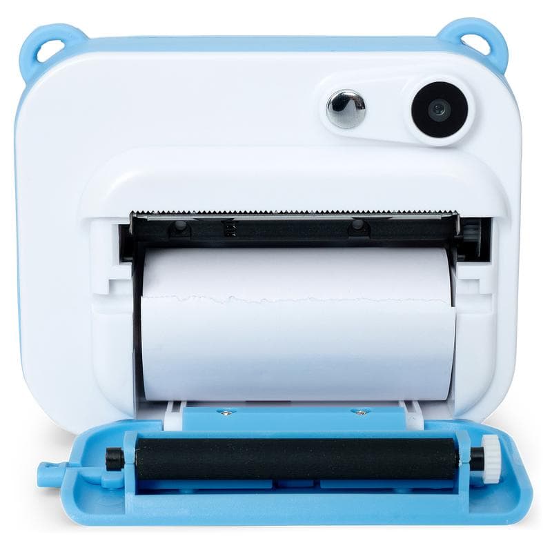 Kindercamera met ingebouwde fotoprint - blauw