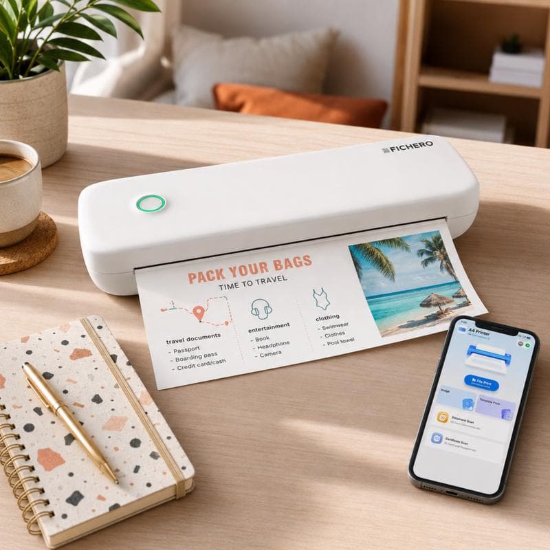 A4 pocket printer - 300 dpi