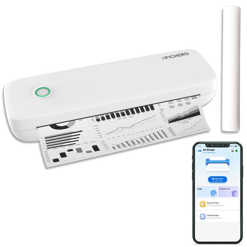 Imprimante thermique portable 300 DPI