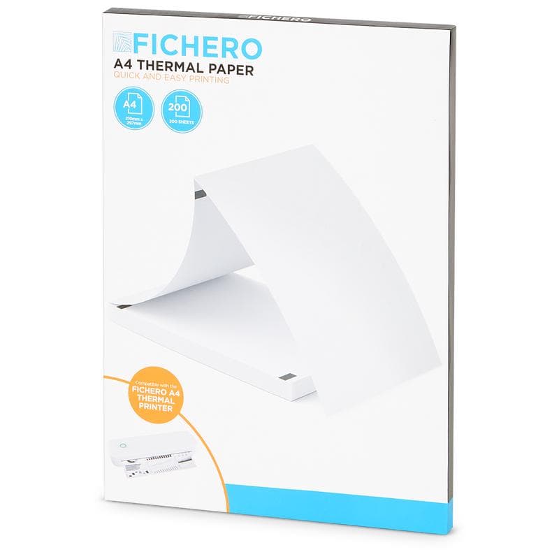 A4 Portable Printer Navul Paper 200 Sheets in verpakking