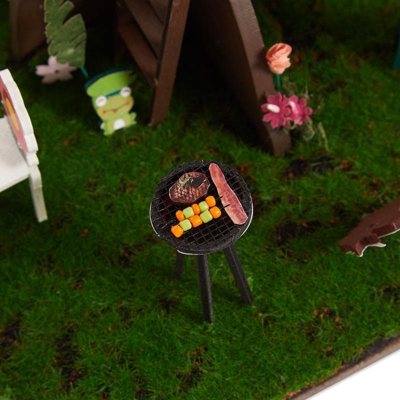 Crafts & Co miniatuur huisje - Sakura boomhut