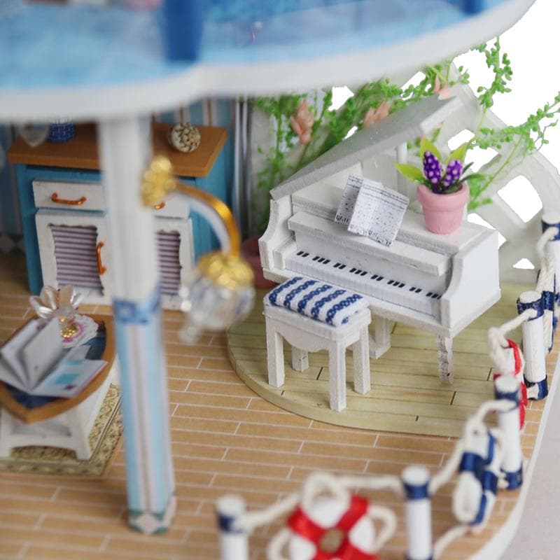 Maison de bord de mer miniature Crafts & Co