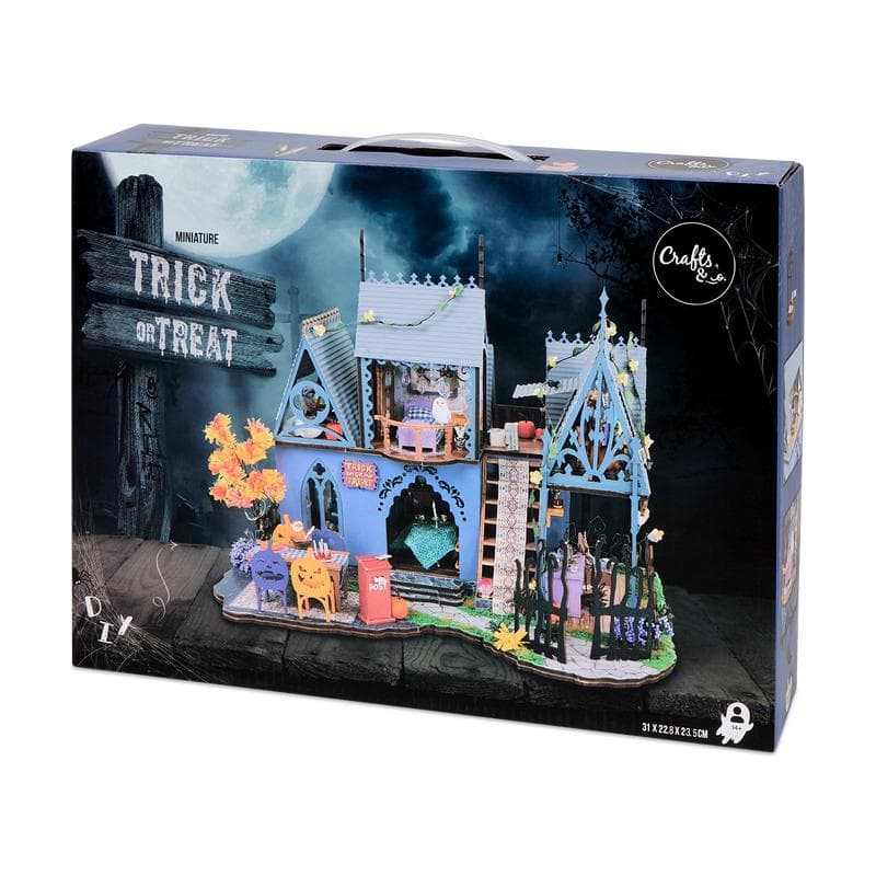 Crafts & Co miniatuur huisje - Halloween editie