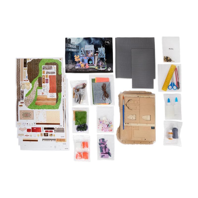 Crafts & Co miniatuur huisje - Halloween editie