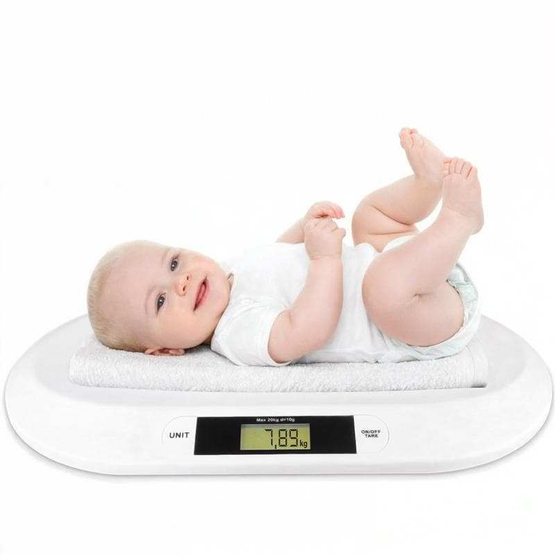 Silvergear smart babyweegschaal - wit