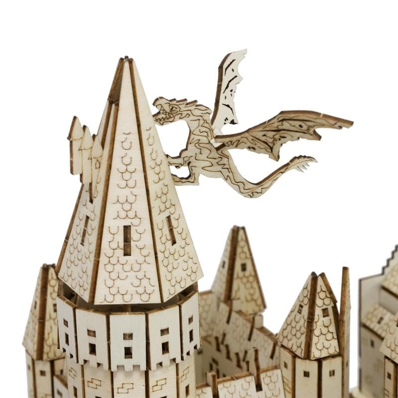 Harry Potter 3D-puzzel - Kasteel Zweinstein - close-up toren