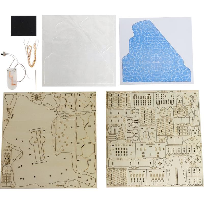 Harry Potter 3D-puzzel - Kasteel Zweinstein