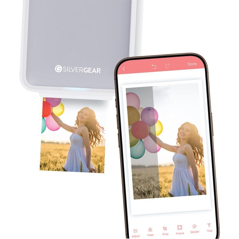 Imprimante photo portable Silvergear