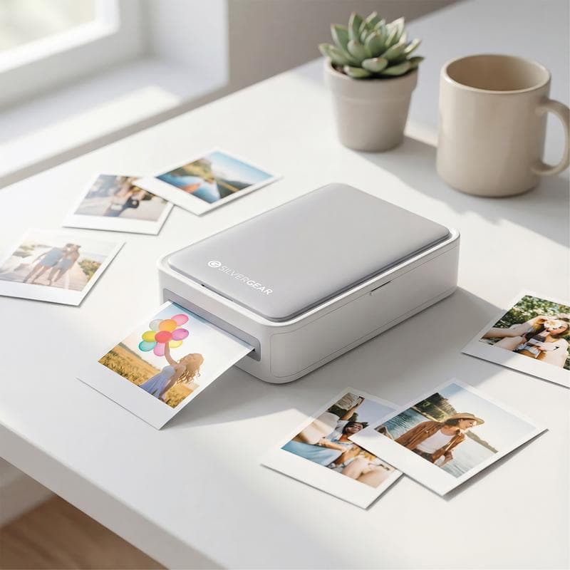 Silvergear mini fotoprinter