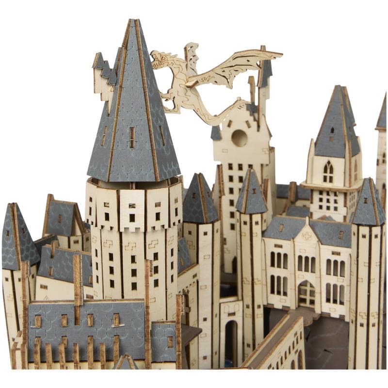 Harry Potter houten 3D-puzzel Zweinstein