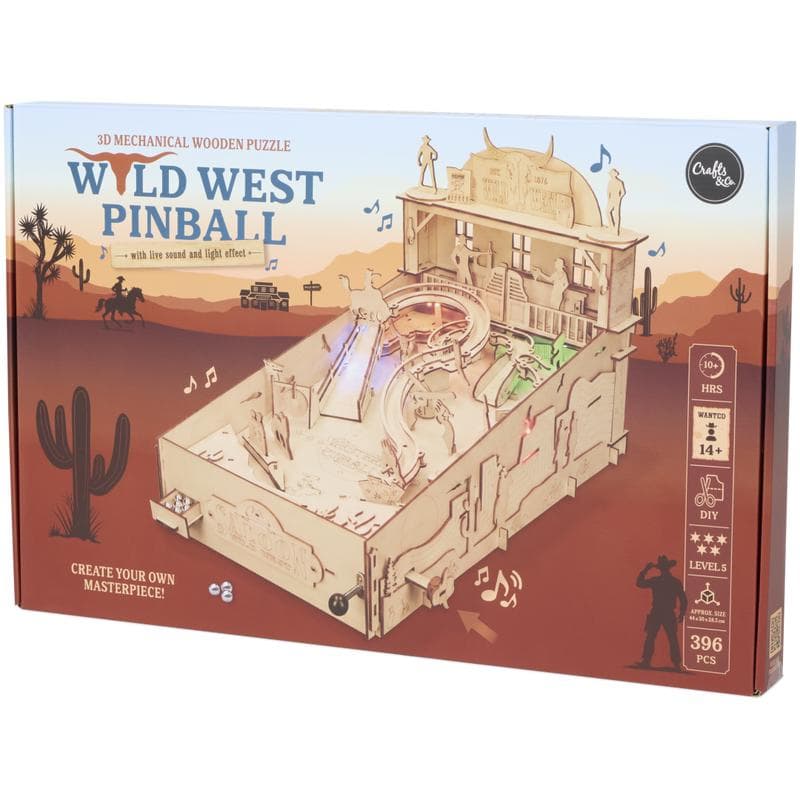 Crafts & Co Wild West houten flipperkast bouwpakket