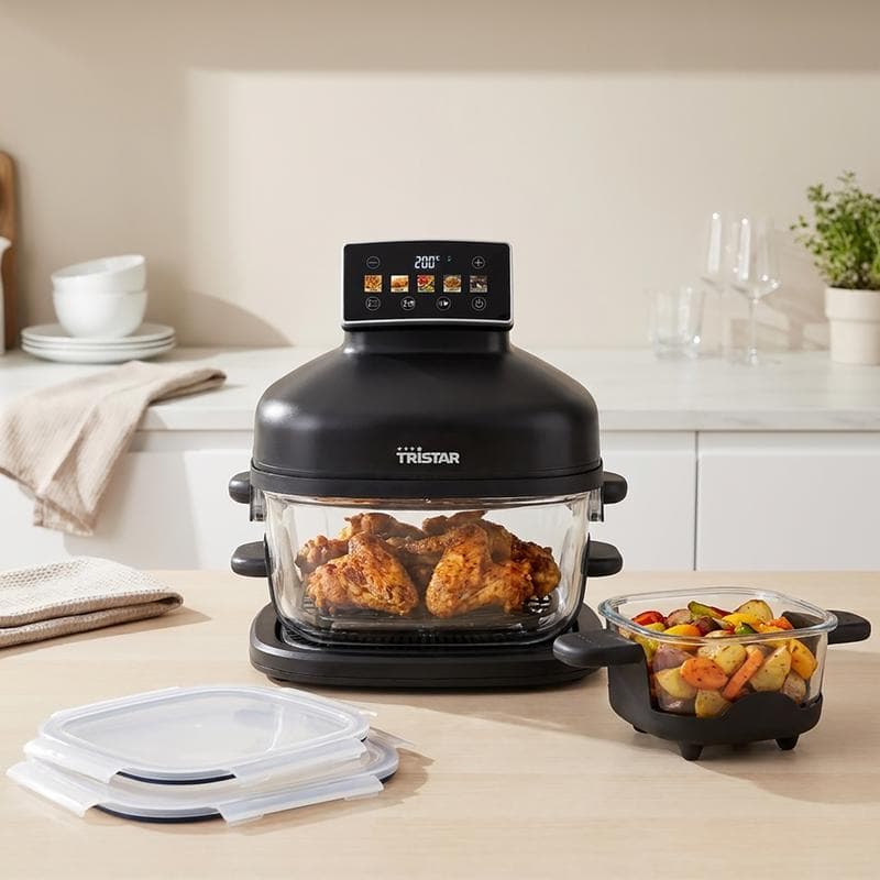 Tristar Crispy Glass airfryer