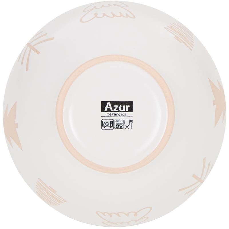 Kerstserviesset met kerstboom - crème-wit