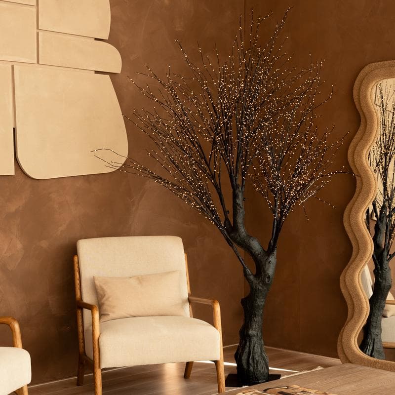 Arbre lumineux avec LED blanc chaud