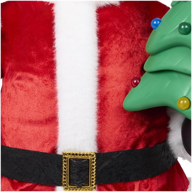 Staande kerstbeer met ledverlichting - voor binnen