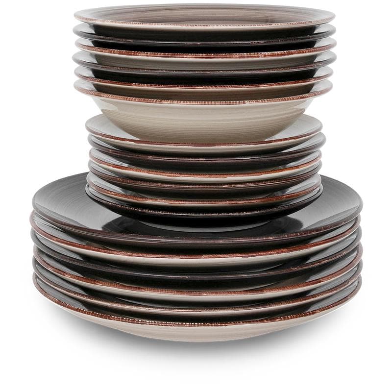 Service de table Dark Azur