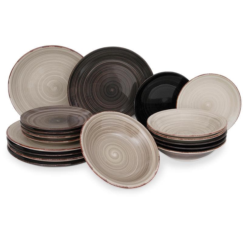 Service de table Dark Azur