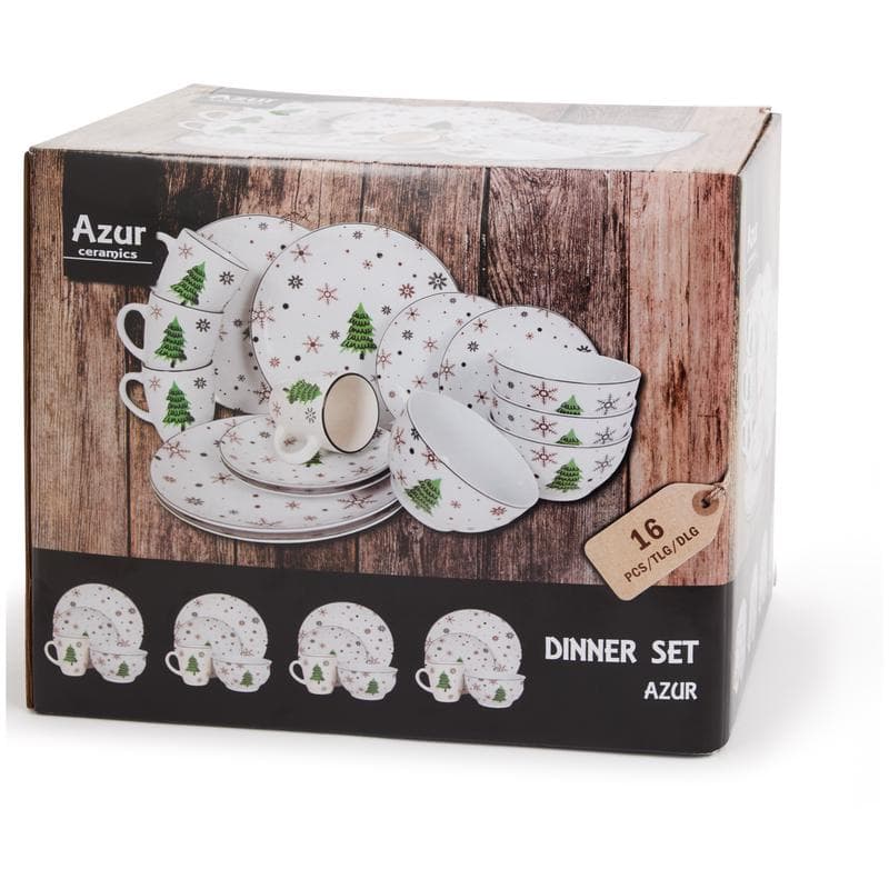 Service de Noël - sapin rouge