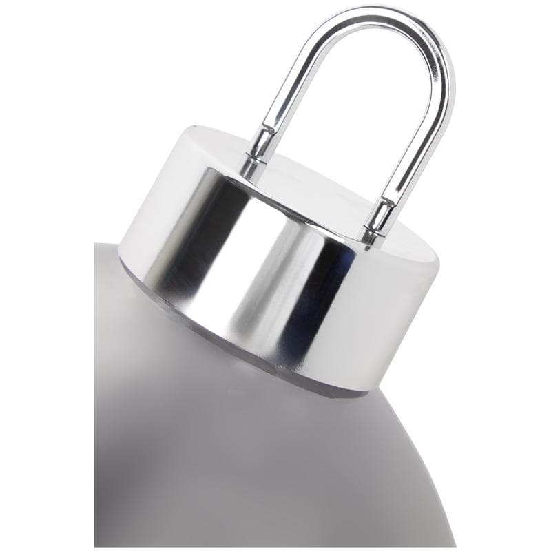 Glazen kerstbal met led-verlichting - 30 cm