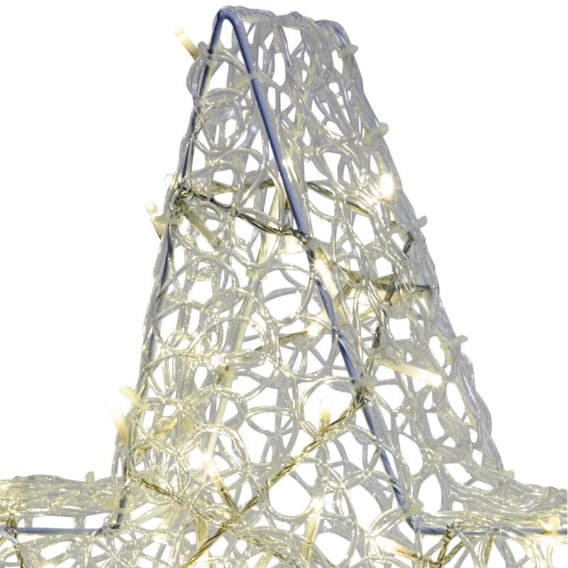 Kerstster met 200 led-lichtjes