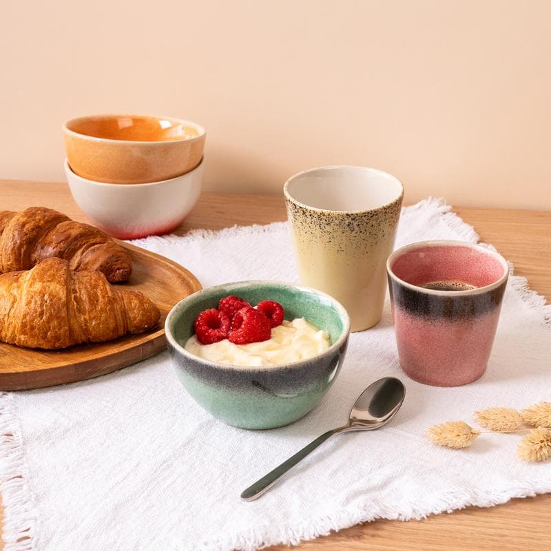 Beker- en kommenset Feu