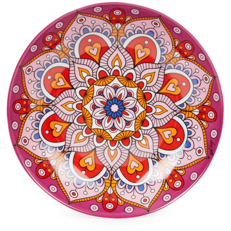 Bordenset Marrakech - rood/roze