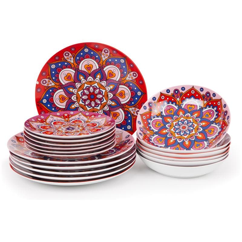 Service Marrakech - rouge & rose