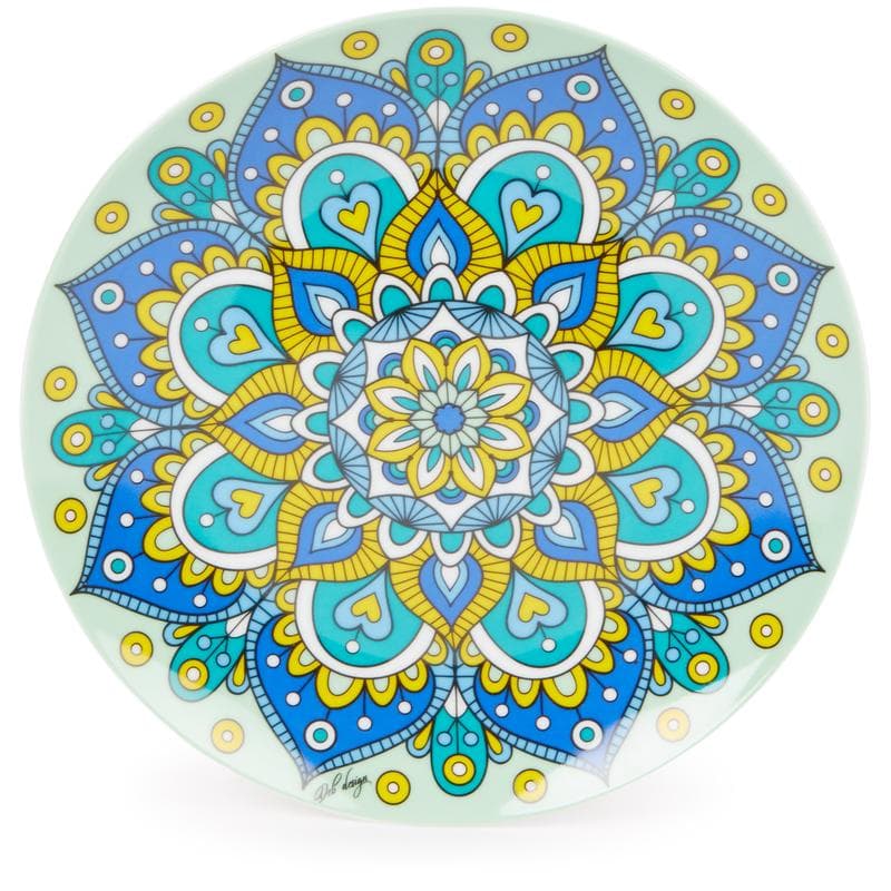 Bordenset Marrakech - blauw