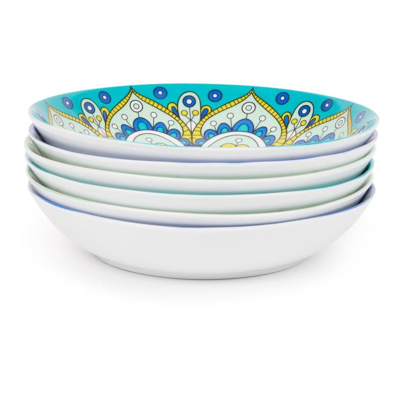 Bordenset Marrakech - blauw