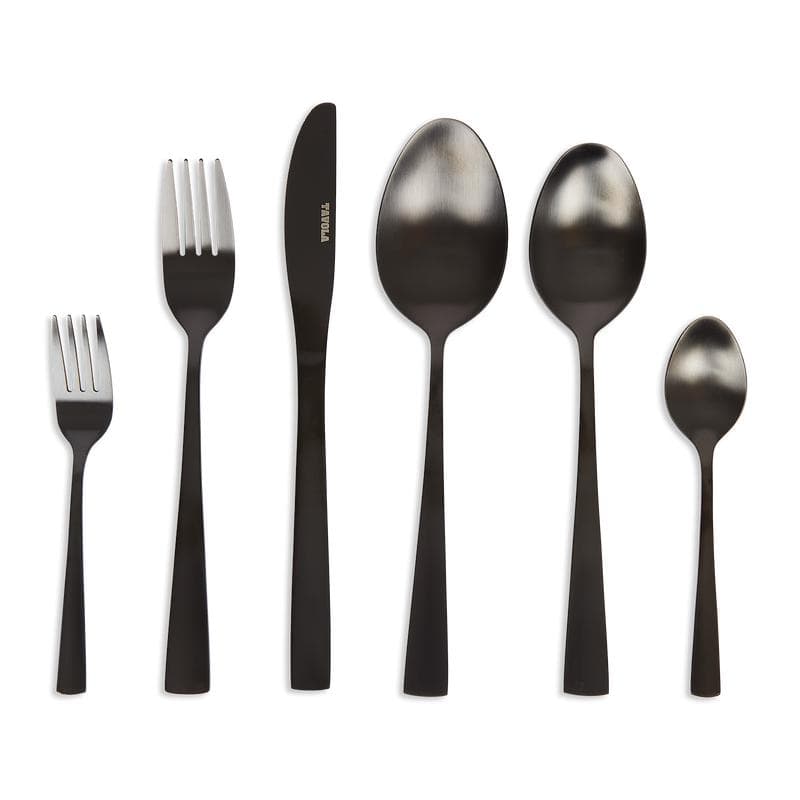 Ménagère de couverts - noir