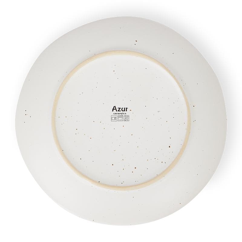 Service de table en émail réactif - sable