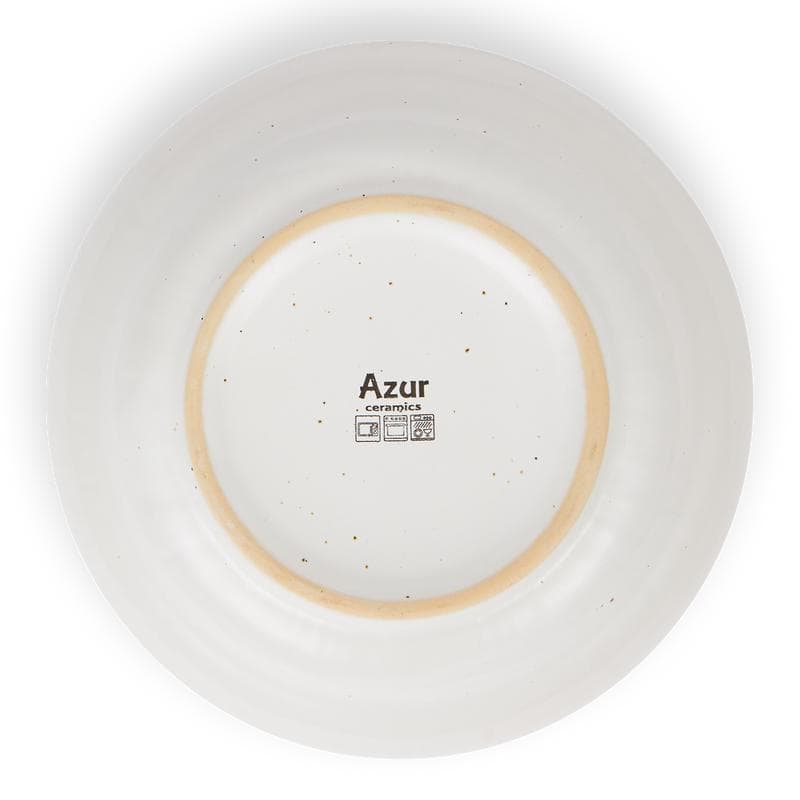 Service de table en émail réactif - sable