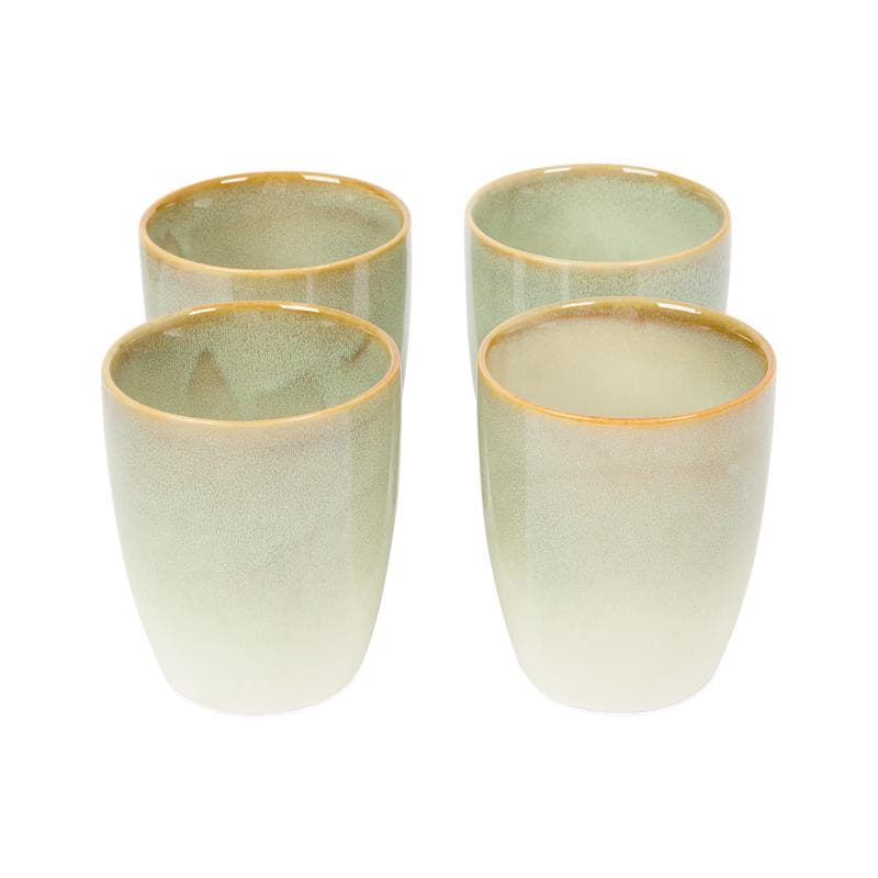 Theeservies - Mintgroen