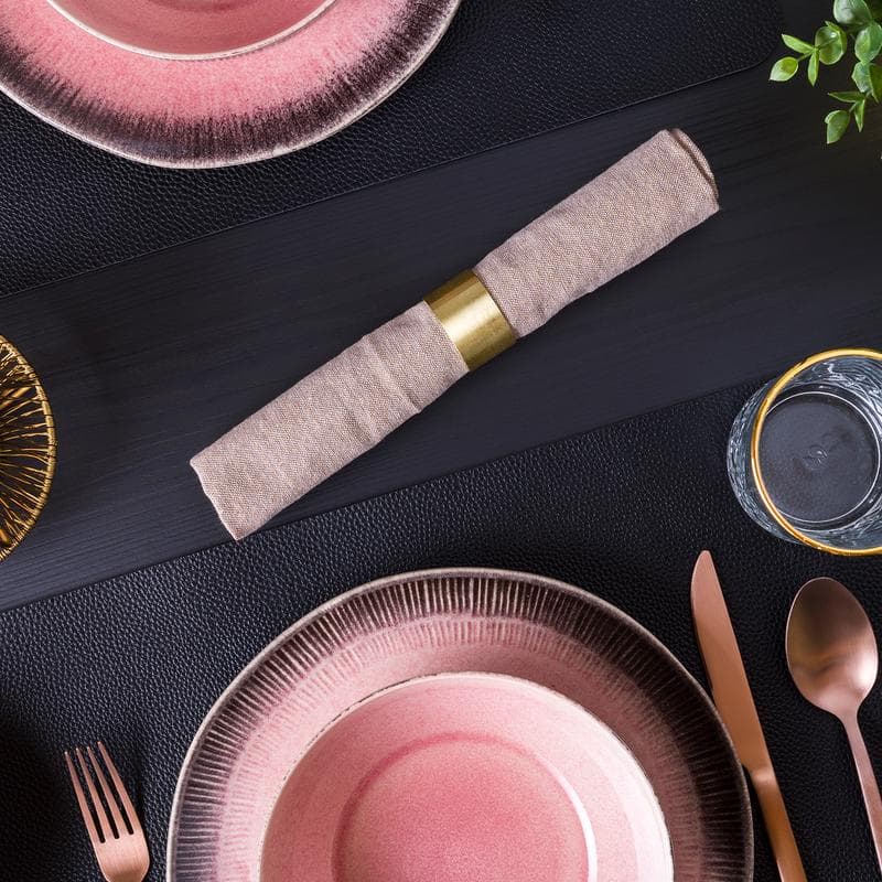 Handgemaakt servies - Fire Pink