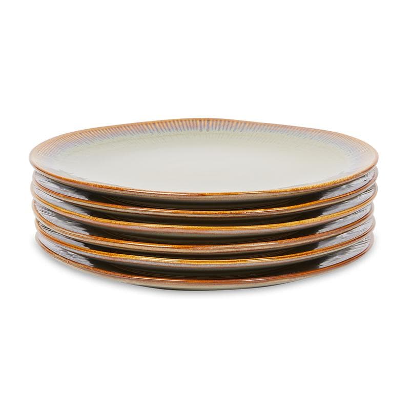 Handgemaakt servies in retro design - Storm Brown