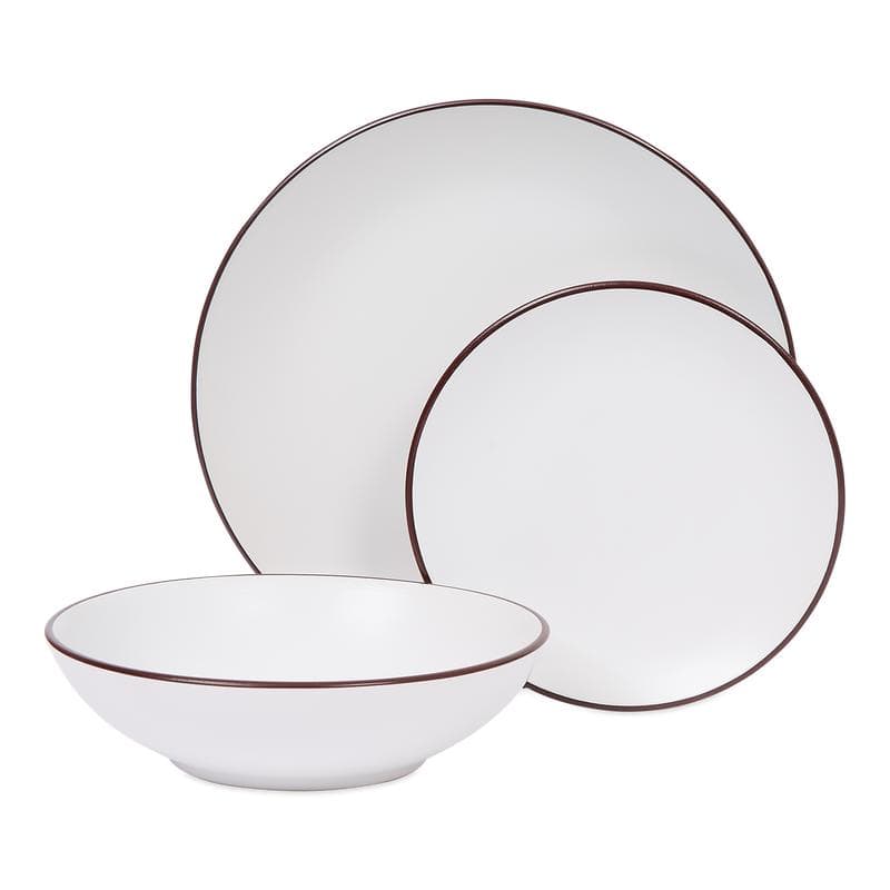 Service de table multicolore