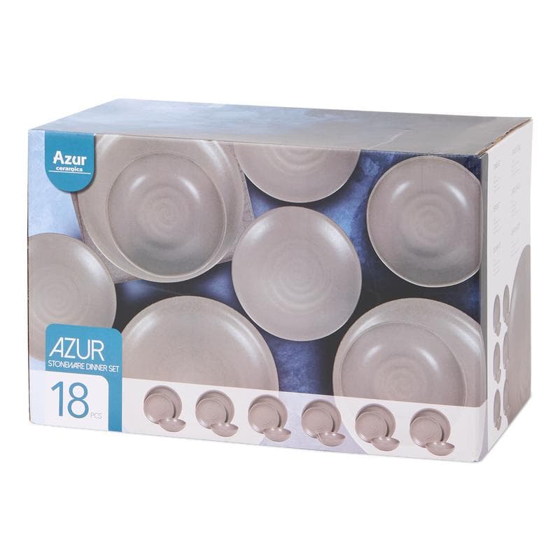 Service de table - argile gris