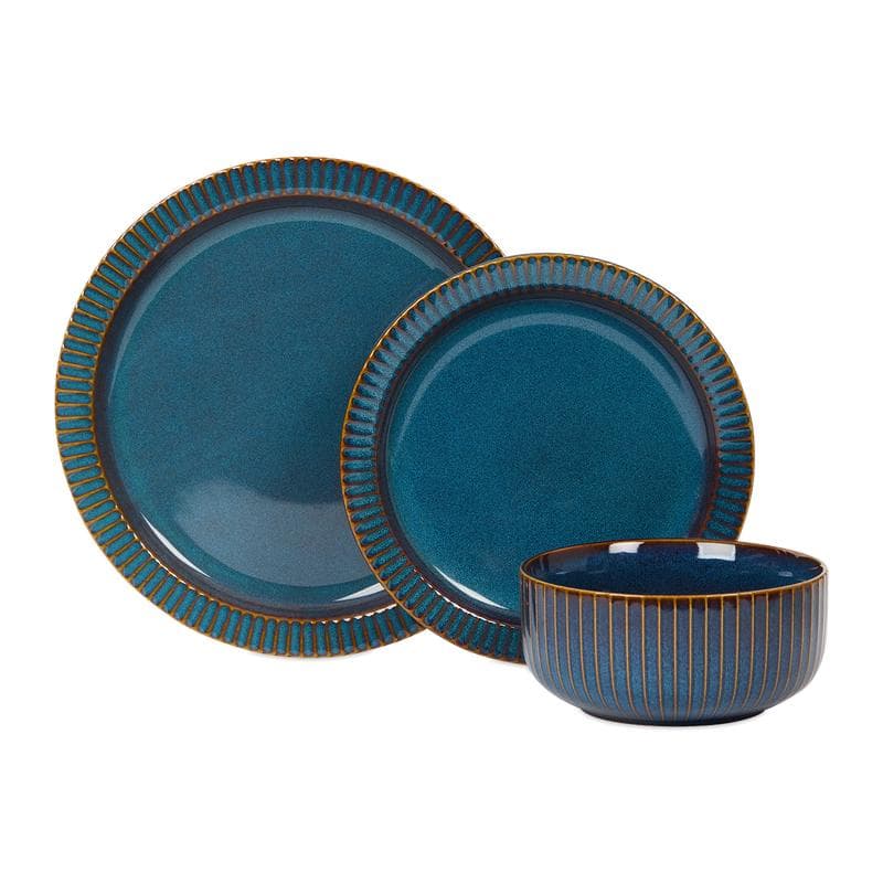 Serviesset Bistro - Blauw